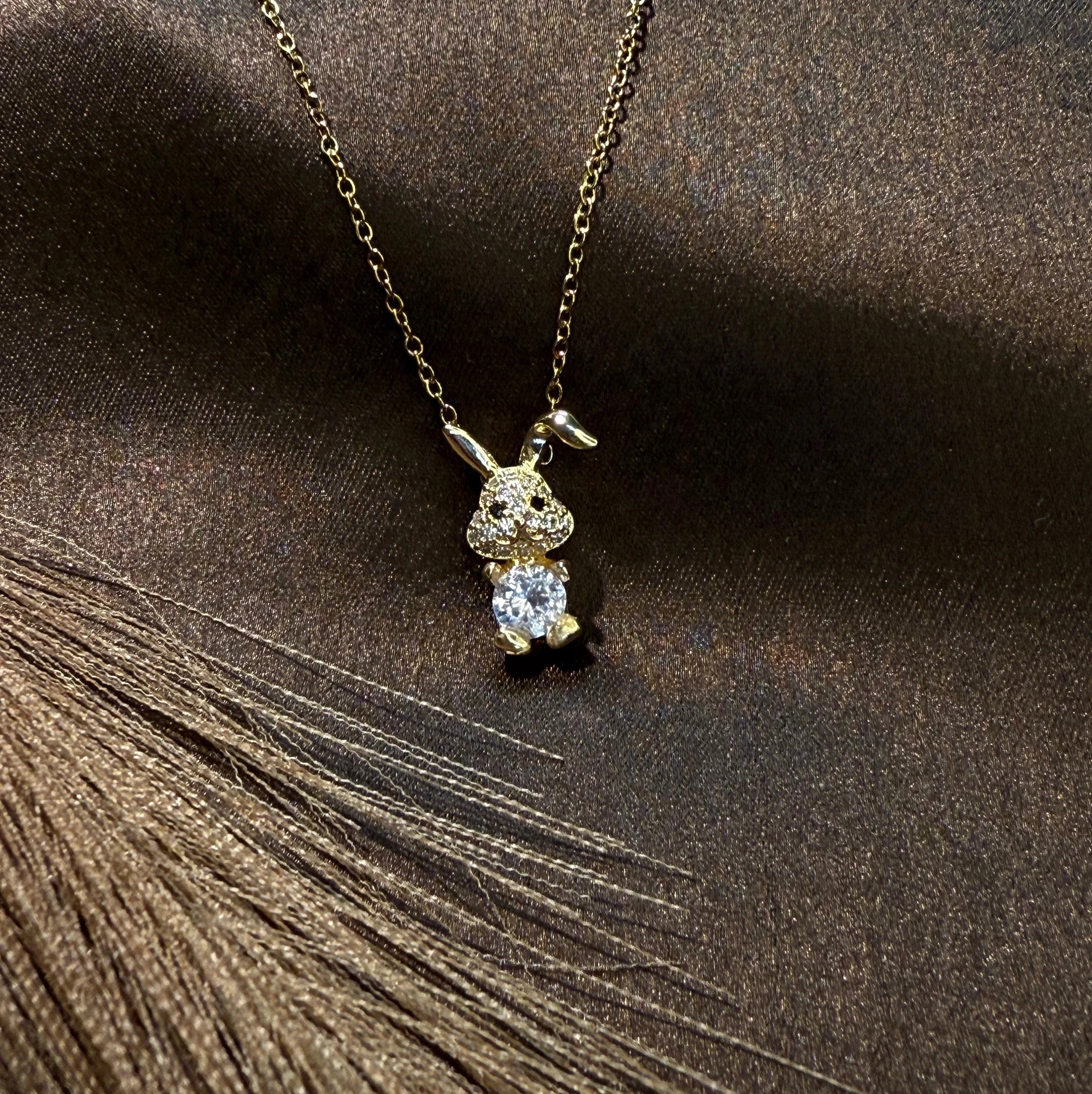 Bunny Pendant Necklace