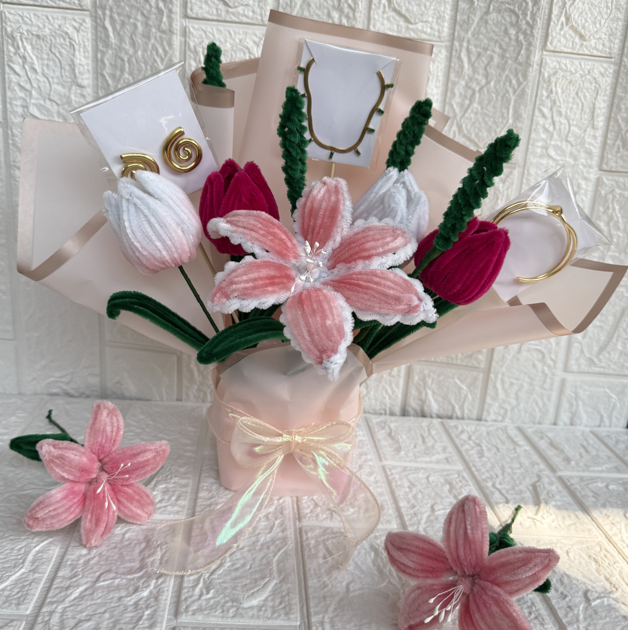 Fuzz Valentine Bouquet