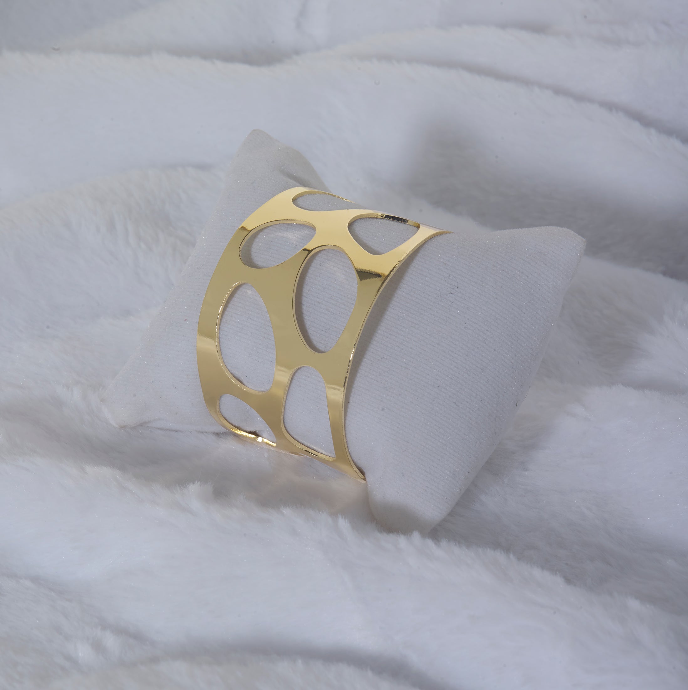 Gold cutout cuff