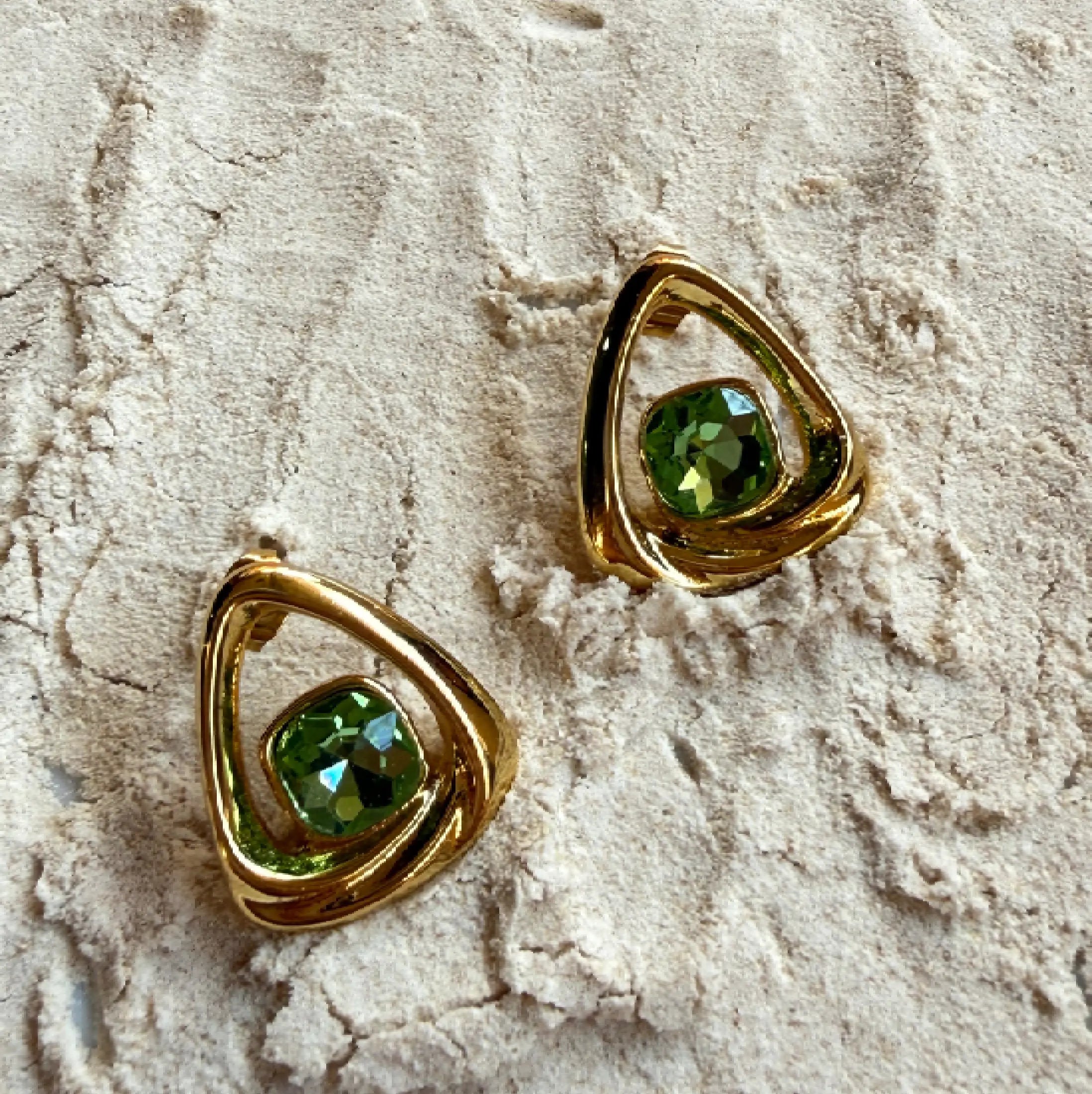 Emerald Drop Earrings