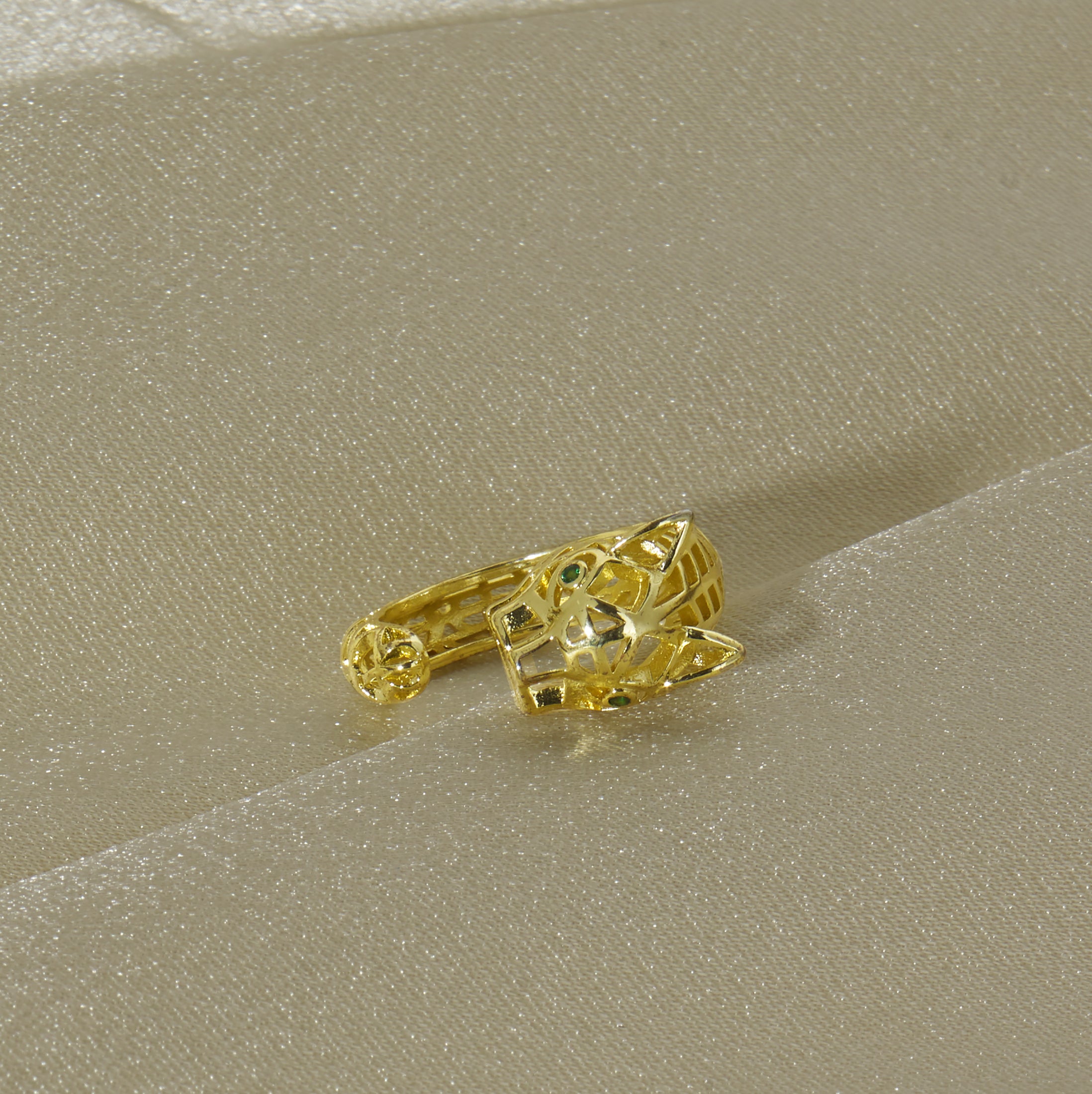 Panther Gold Ring