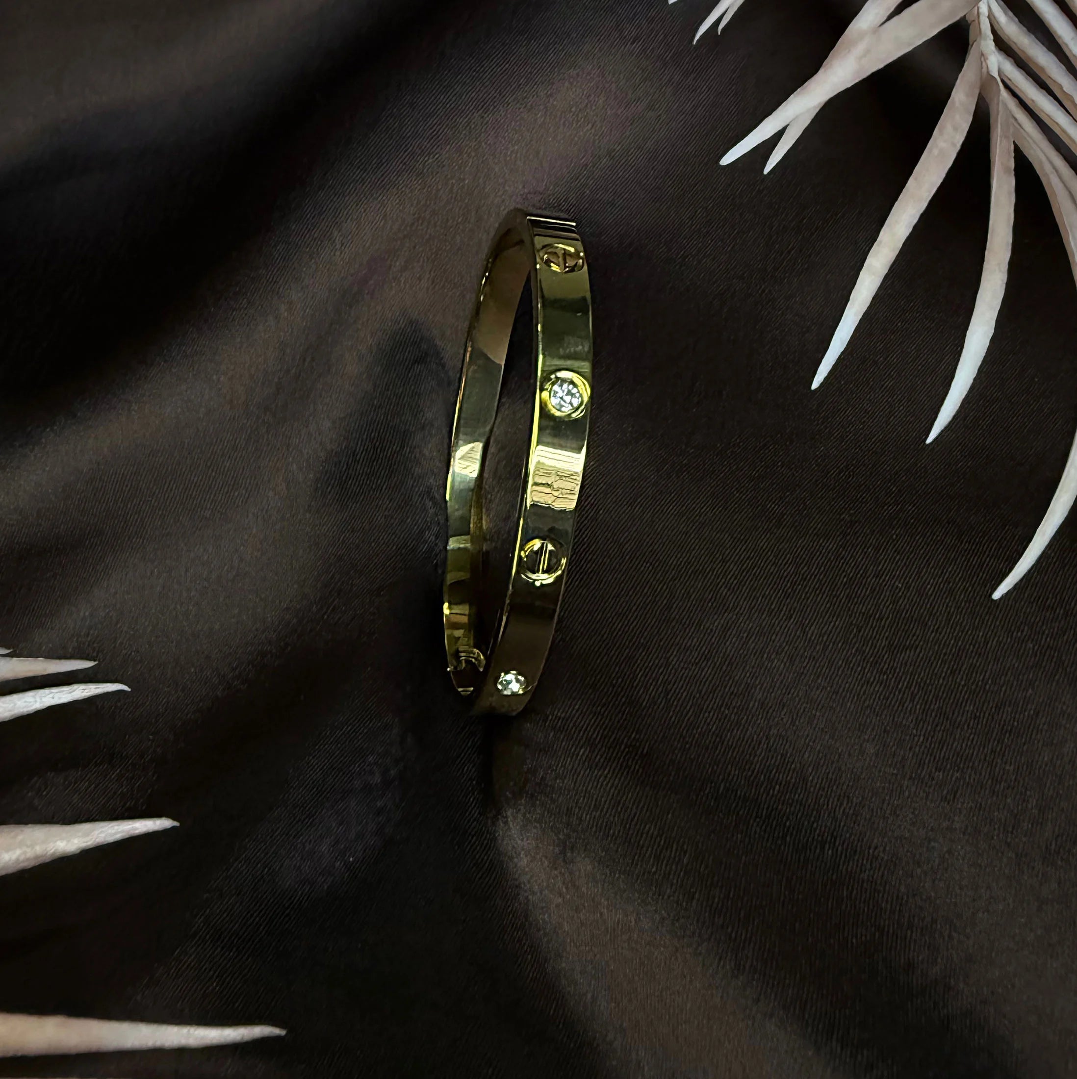 Crystal Studded love bracelet